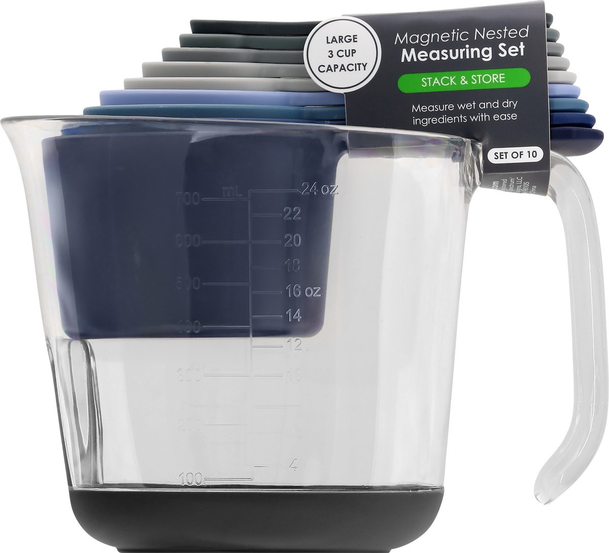 slide 9 of 11, Tovolo Magnetic Nested Measuring Set 1 ea, 1 ct