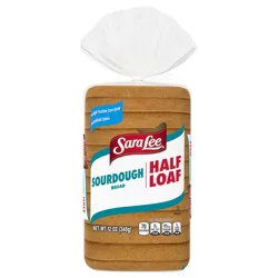 Sara Lee Sourdough Bread, Half Loaf, 12 oz, Bread, Bag