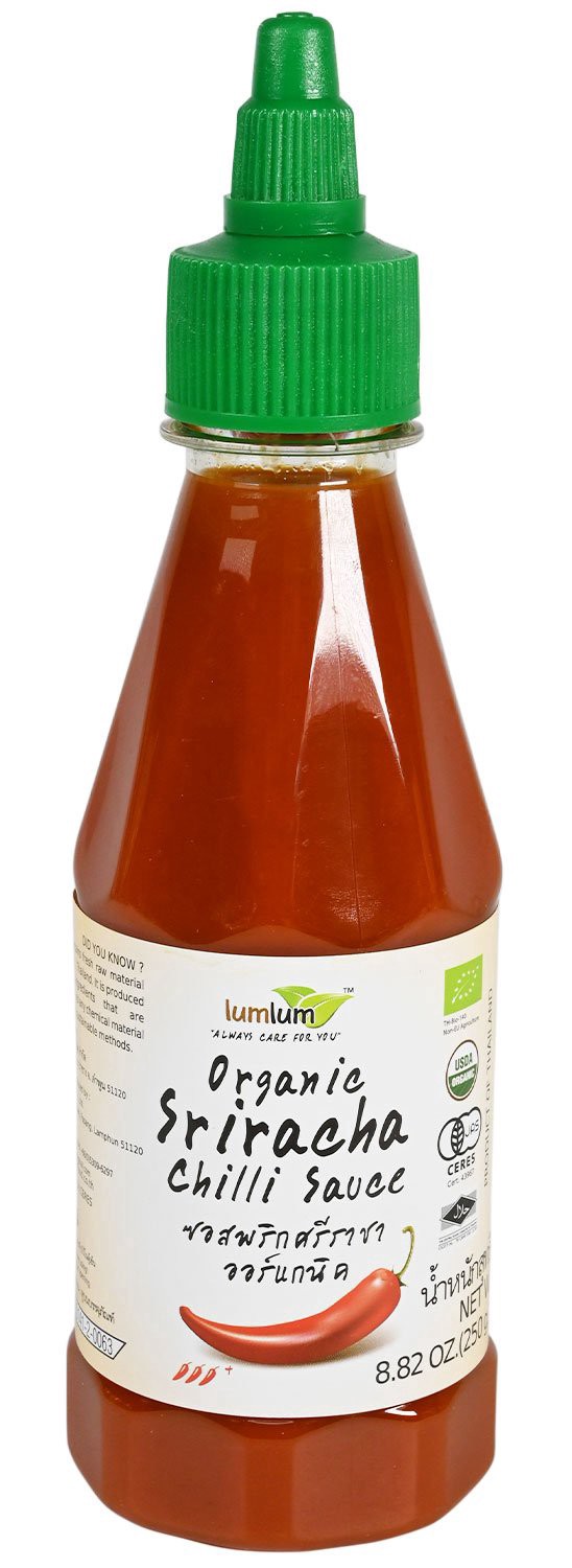 slide 1 of 1, Lum Lum Organic Sriracha Chili Sauce, 8.8 oz
