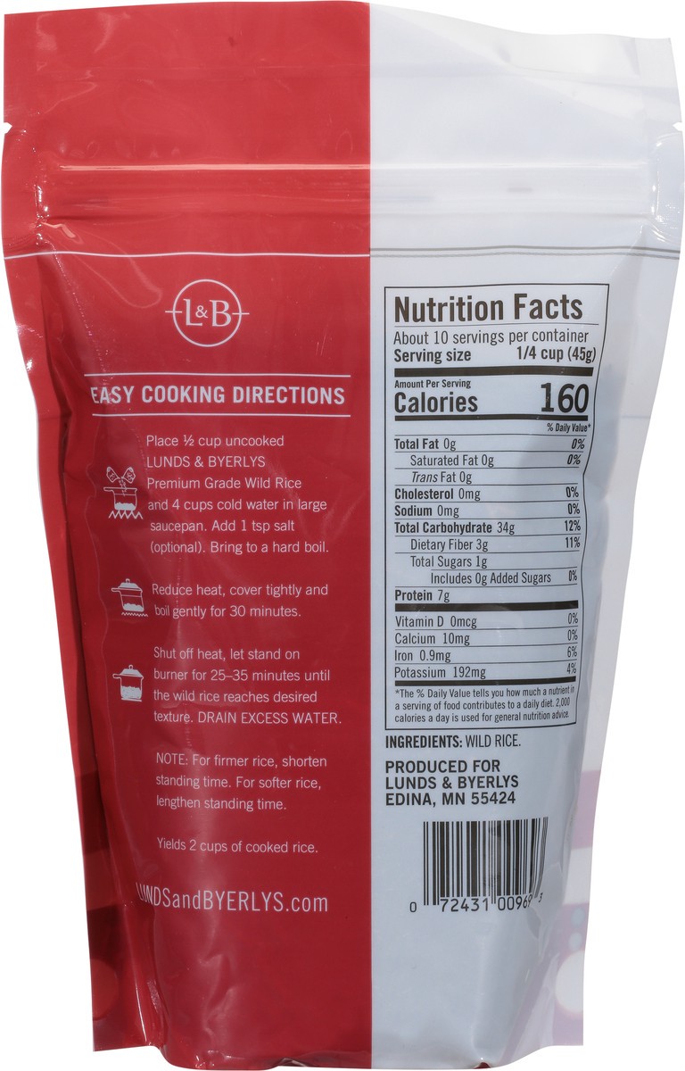 slide 3 of 9, Lunds & Byerlys Airboat Harvested Premium Grade Canadian Wild Rice - 16 oz, 16 oz