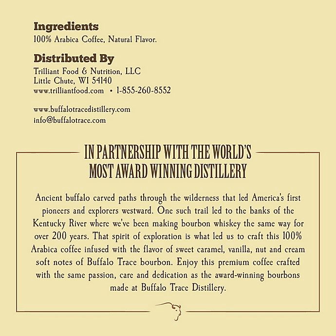 slide 3 of 3, Buffalo Trace Bourbon Infused Coffee K-Cups, 10 ct