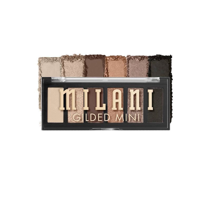 slide 1 of 1, Milani Gilded Mini Eyeshadow Palette - Call Me Old-Fashioned - 0.17oz, 0.17 oz