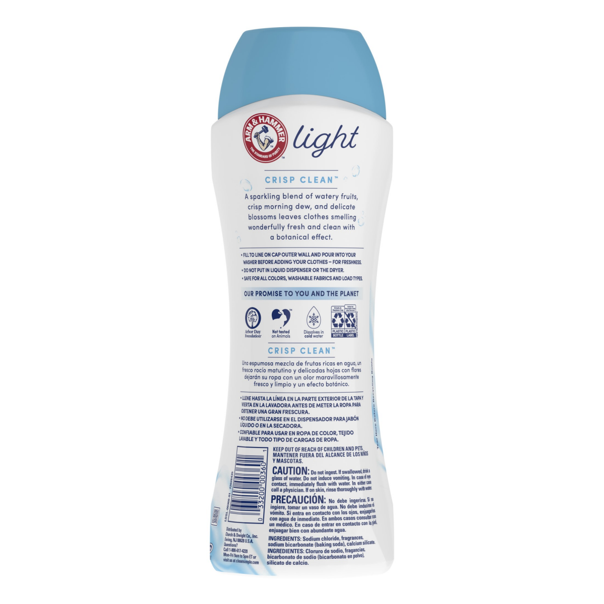 slide 2 of 2, Arm & Hammer Scentbooster Light Crispclean, 24 oz