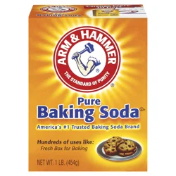 ARM & HAMMER Pure Baking Soda, For Baking, Cleaning & Deodorizing, 1 lb Box
