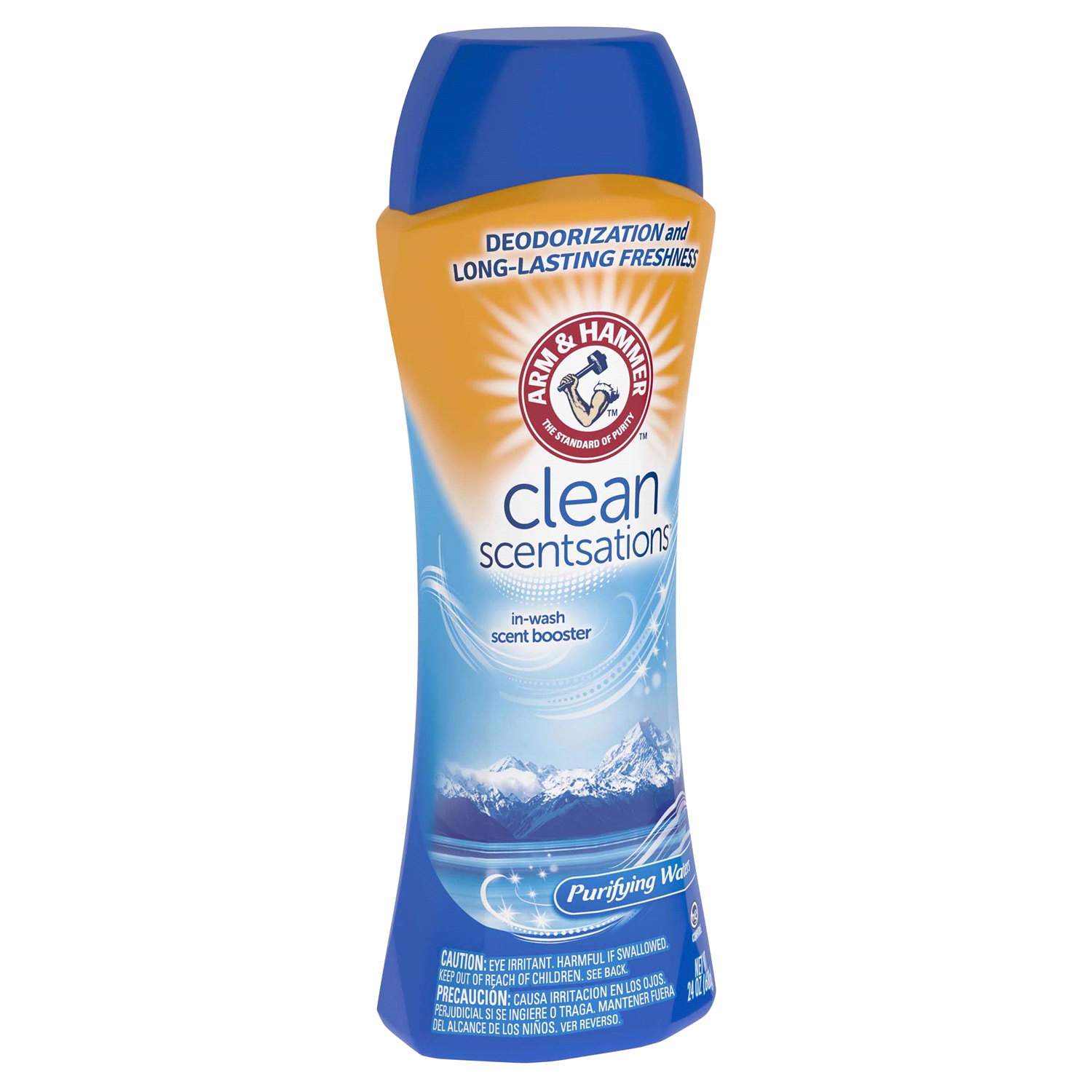slide 3 of 5, ARM & HAMMER In-Wash Scent Booster, Purifying Waters, 24 oz, 24 oz