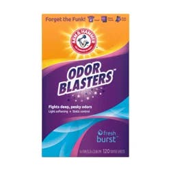 ARM & HAMMER Odor Blasters Fresh Burst Dryer Sheets 120 Each
