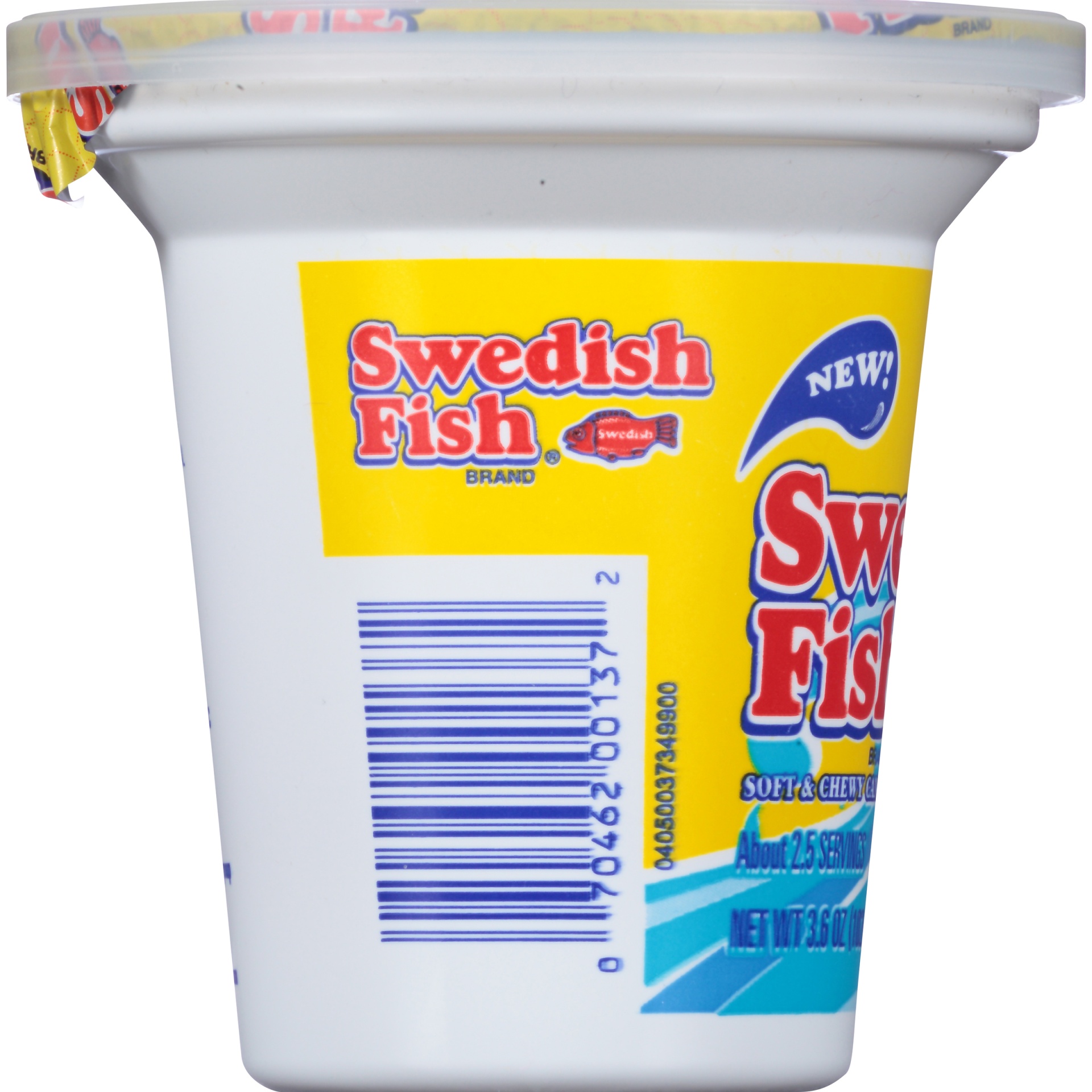 slide 2 of 6, Swedish Fish Candy Go-Paks!, 3.6 oz