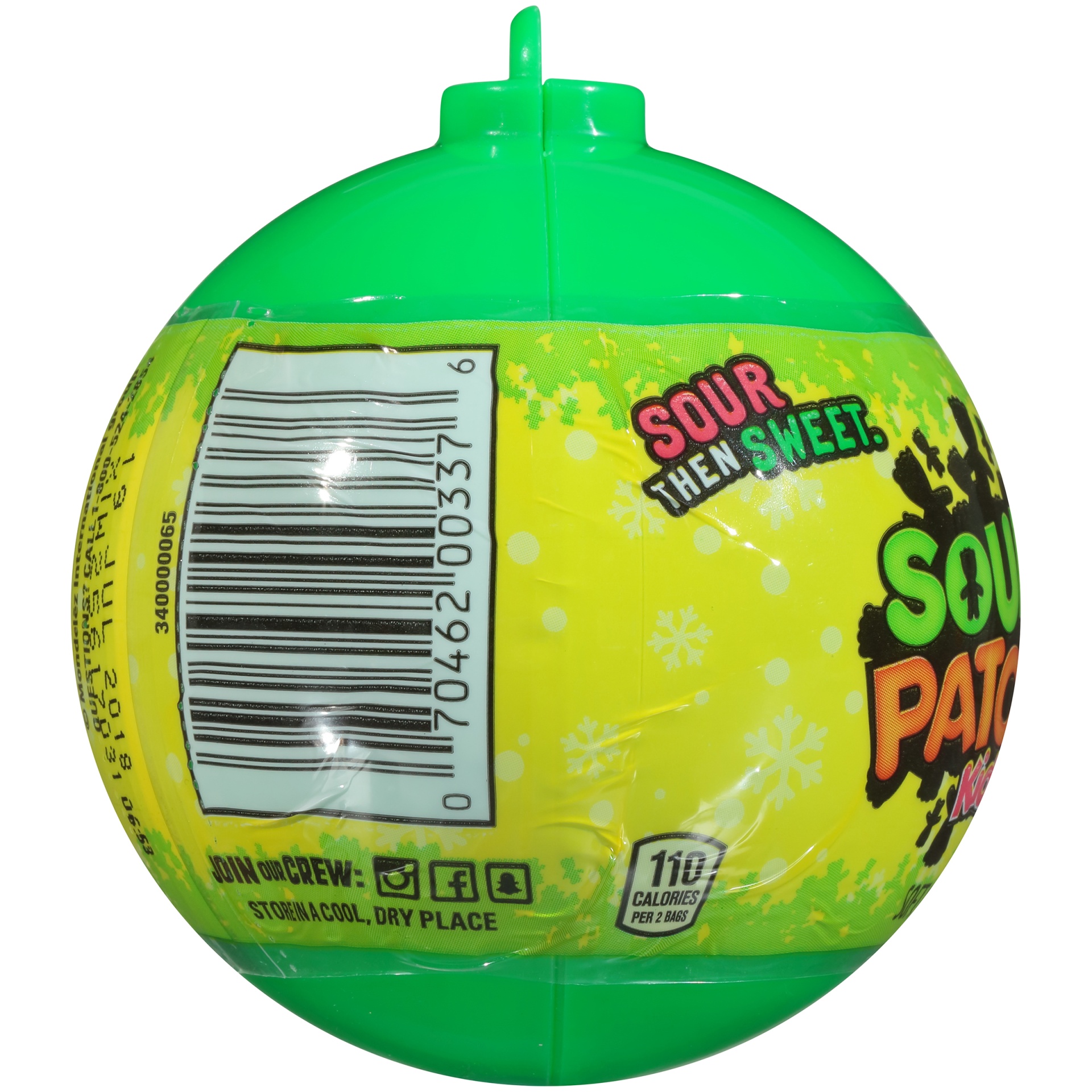 slide 5 of 9, Sour Patch Kids Candy Ornament, 1 oz