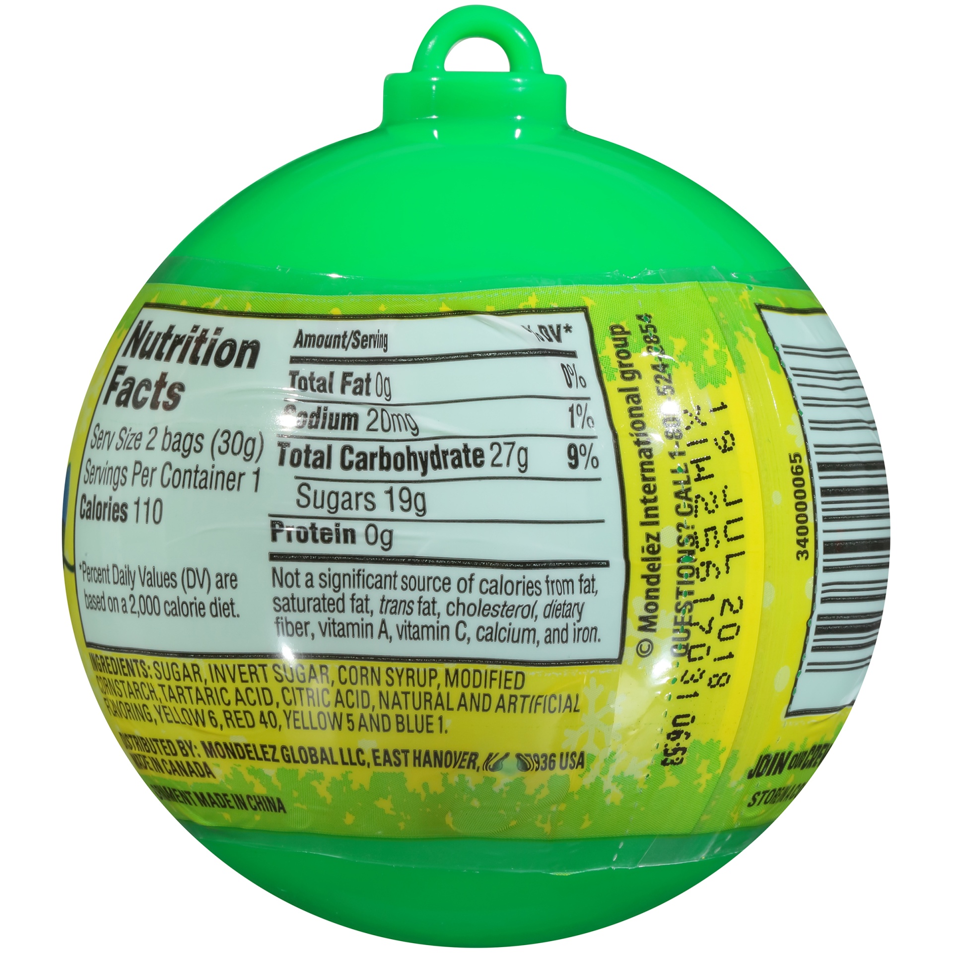 slide 7 of 9, Sour Patch Kids Candy Ornament, 1 oz