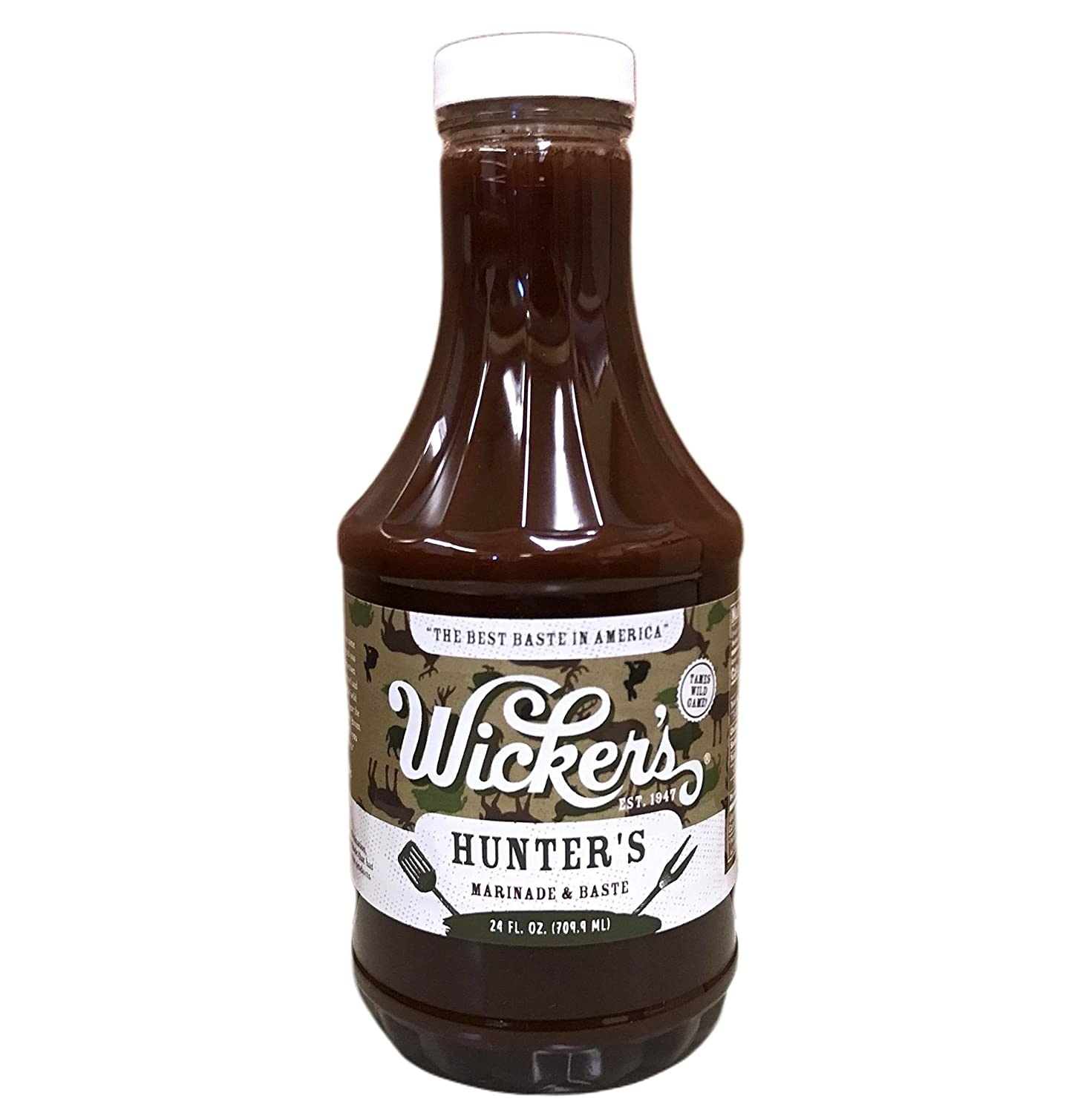 slide 1 of 1, Wicker's Wickers Hunter's Marinade And Baste, 24 oz