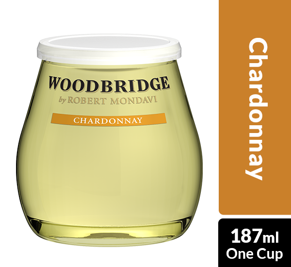 slide 2 of 2, Woodbridge by Robert Mondavi Woodbridge Chardonnay White Wine, 187 mL Go Glass, 6.32 fl oz