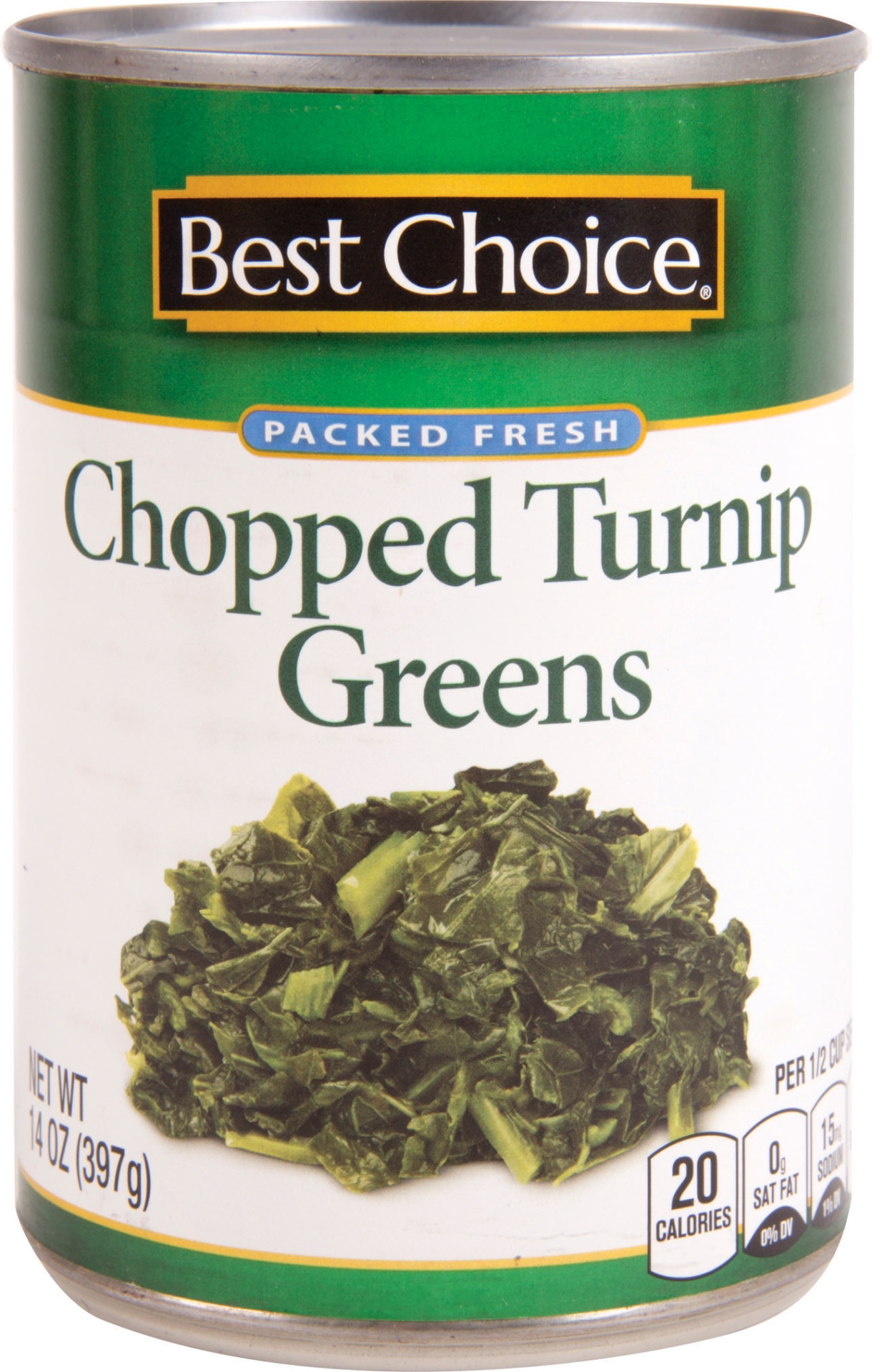 slide 1 of 1, Best Choice Chopped Turnip Greens, 15 oz