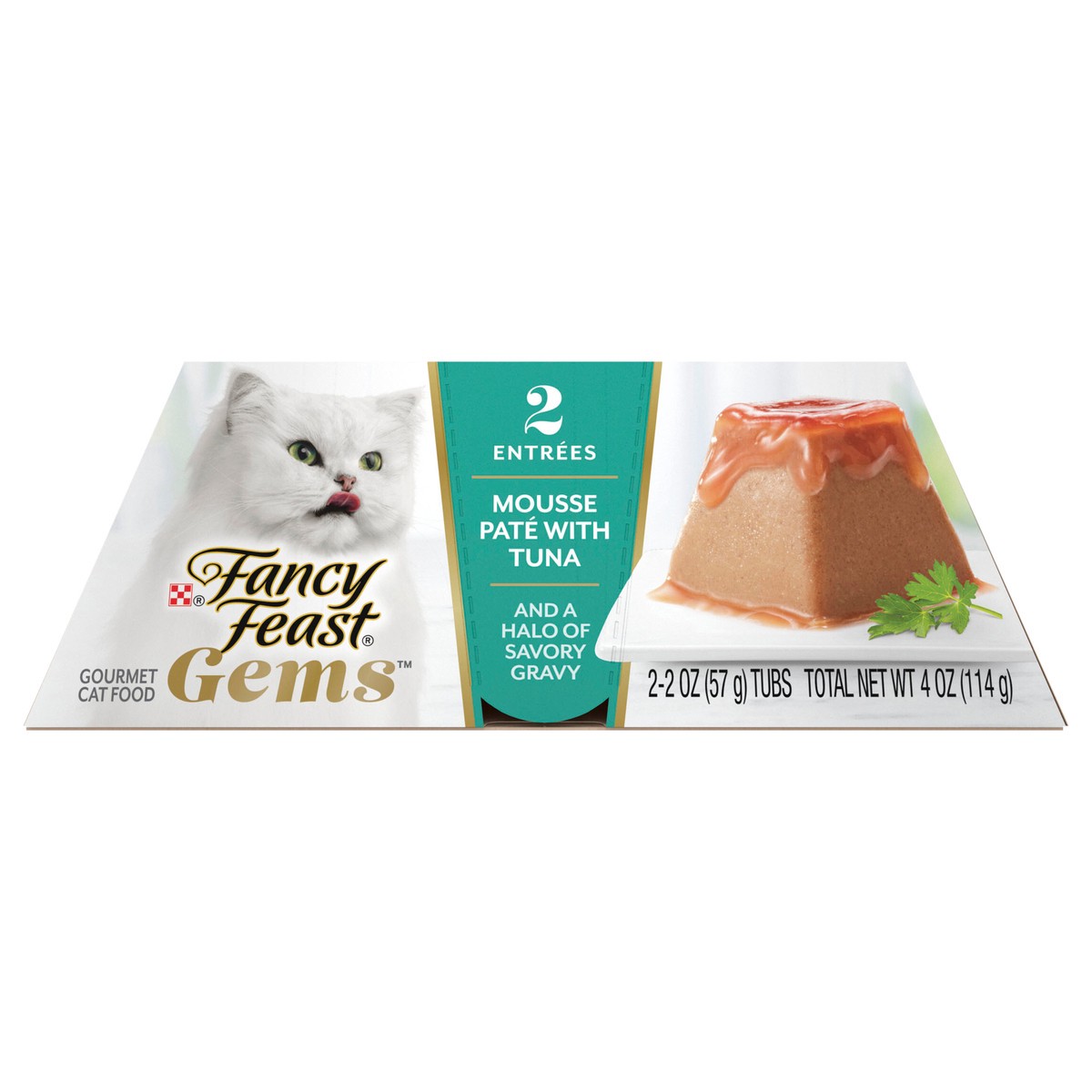 slide 1 of 7, Fancy Feast Gems All Ages Wet Cat Food with Tuna Flavor - 4oz, 4 oz