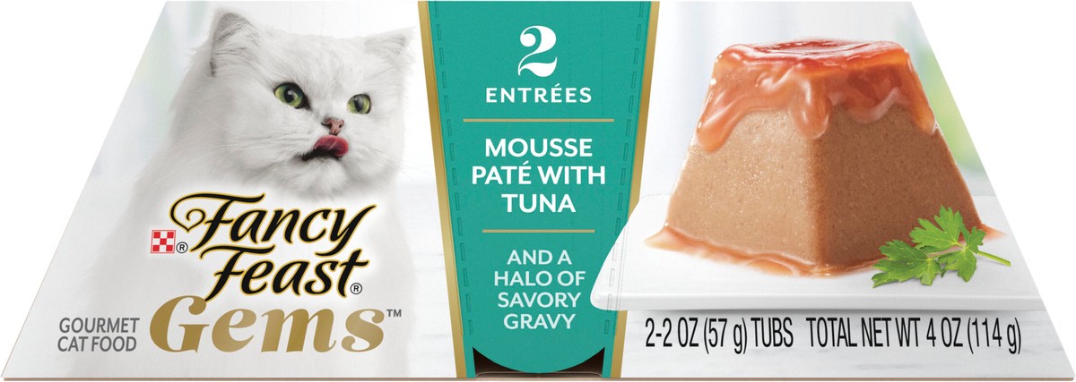 slide 5 of 7, Fancy Feast Gems All Ages Wet Cat Food with Tuna Flavor - 4oz, 4 oz