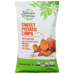 Nature's Promise Sweet Potato Chips with Sea Salt