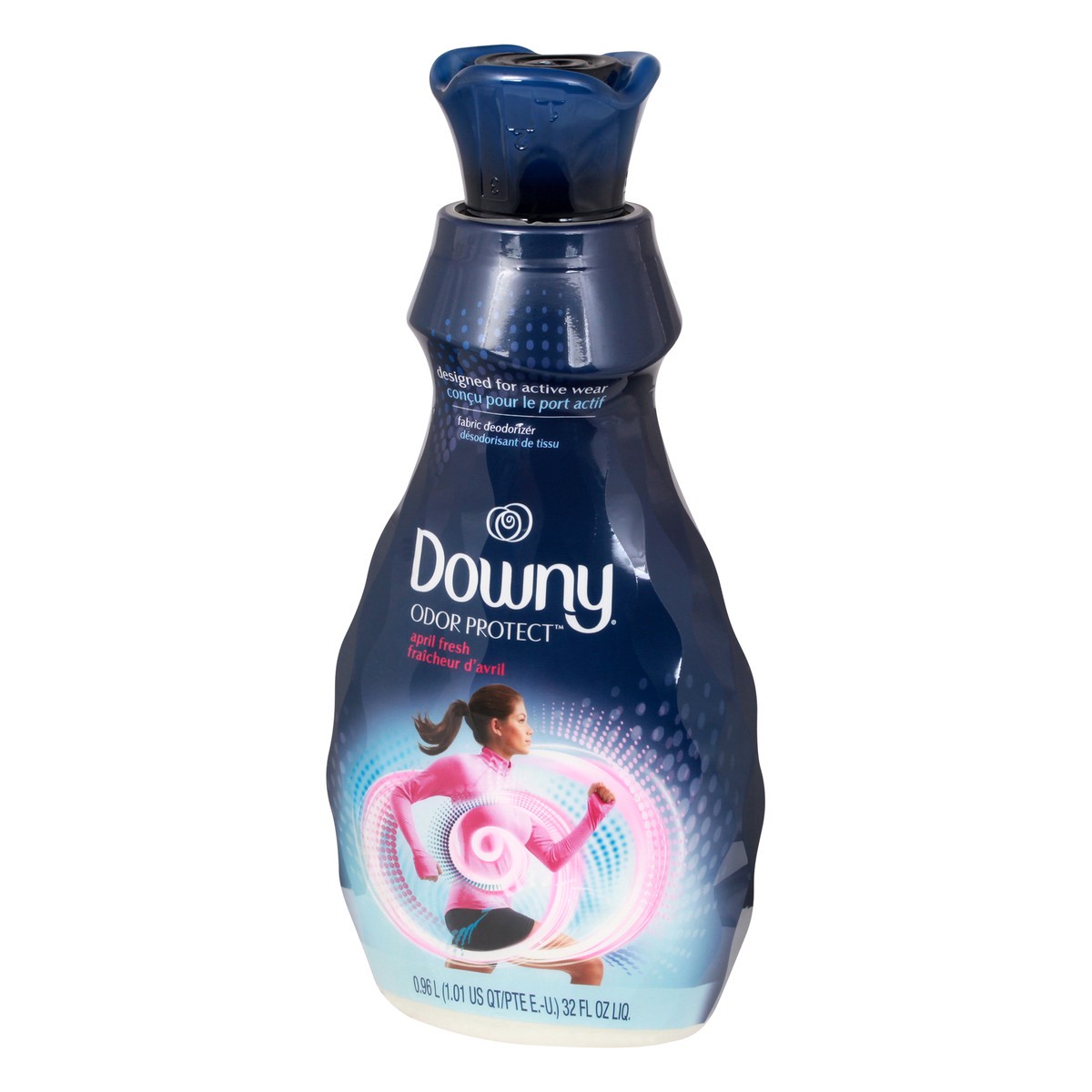 slide 3 of 9, Downy Odor Protect Fabric Deodorizer and Fabric Conditioner, April Fresh, 32 fl oz, 0.96 liter