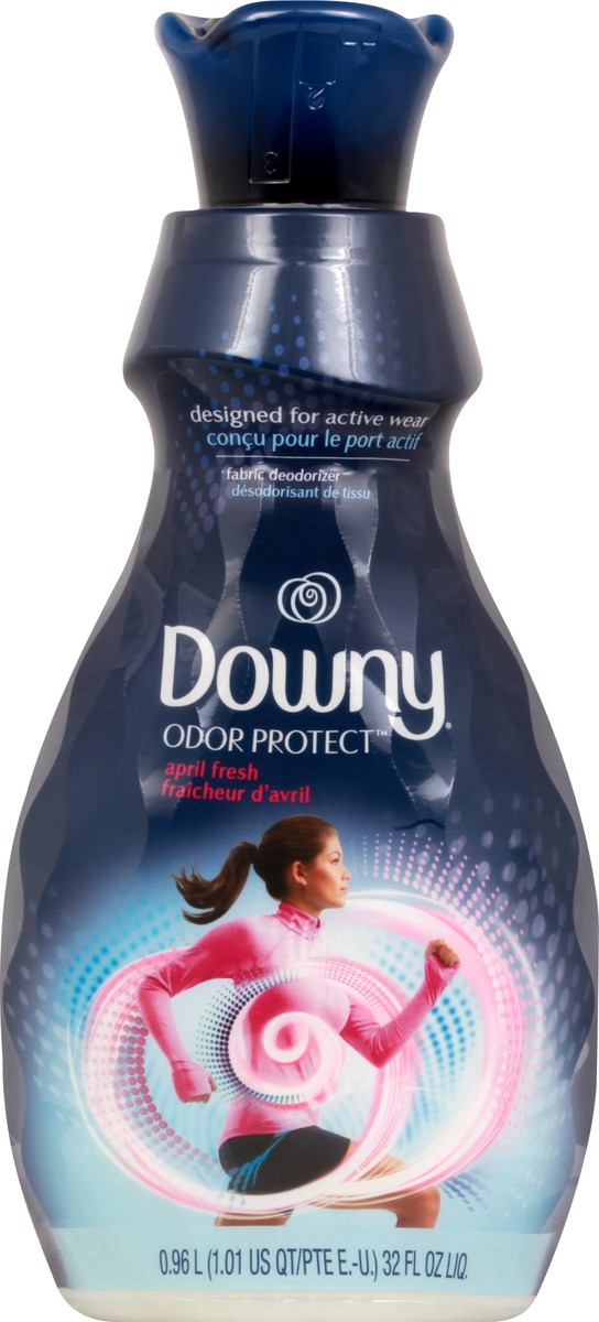 slide 8 of 9, Downy Odor Protect Fabric Deodorizer and Fabric Conditioner, April Fresh, 32 fl oz, 0.96 liter