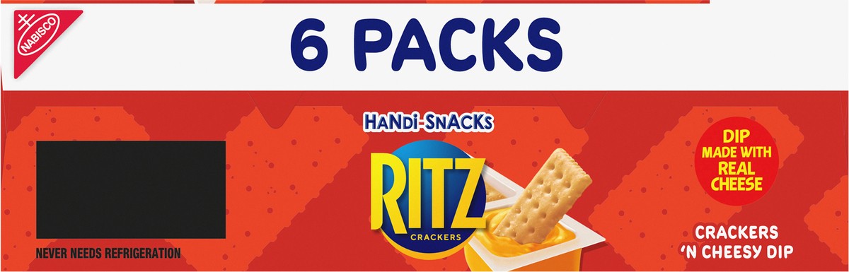 slide 9 of 9, Handi-Snack Handi Snacks Ritz+Chs Multipk, 5.7 oz