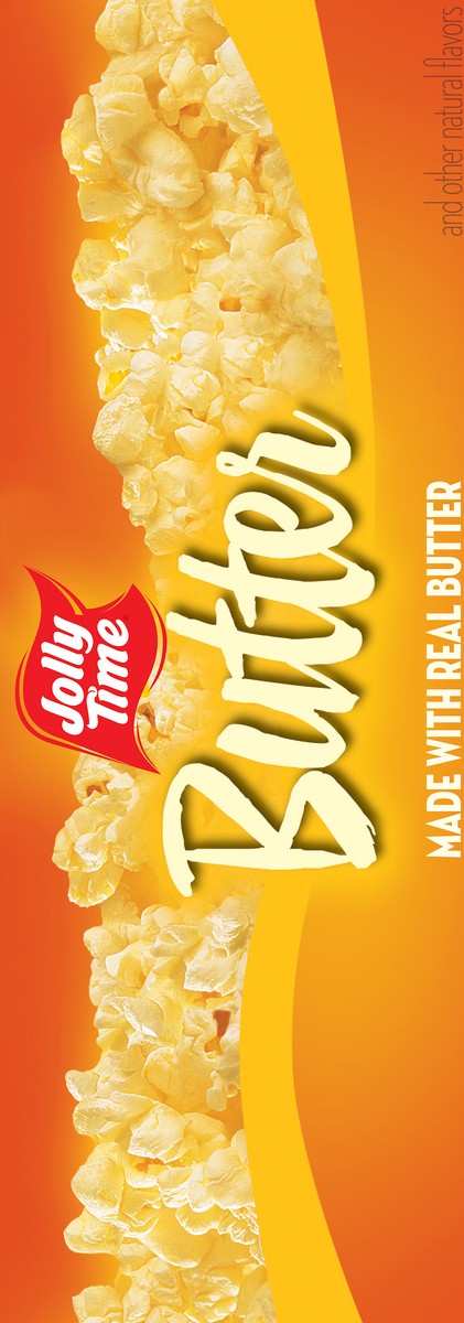 slide 2 of 11, Jolly Time Butter Microwave Popcorn, 10.5 oz