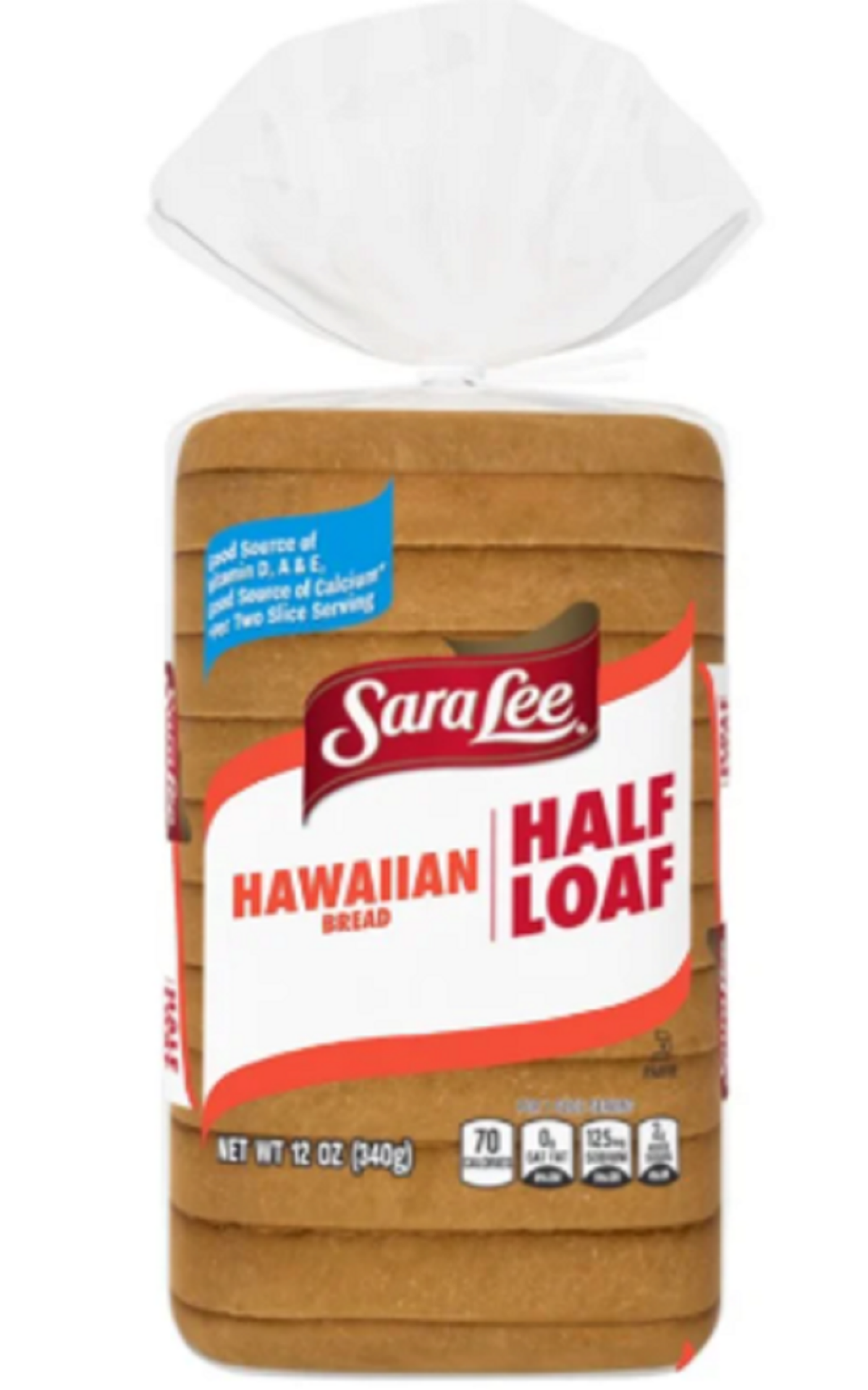 slide 1 of 5, Sara Lee Hawaiian Bread, Half Loaf, 12 oz, 12 oz