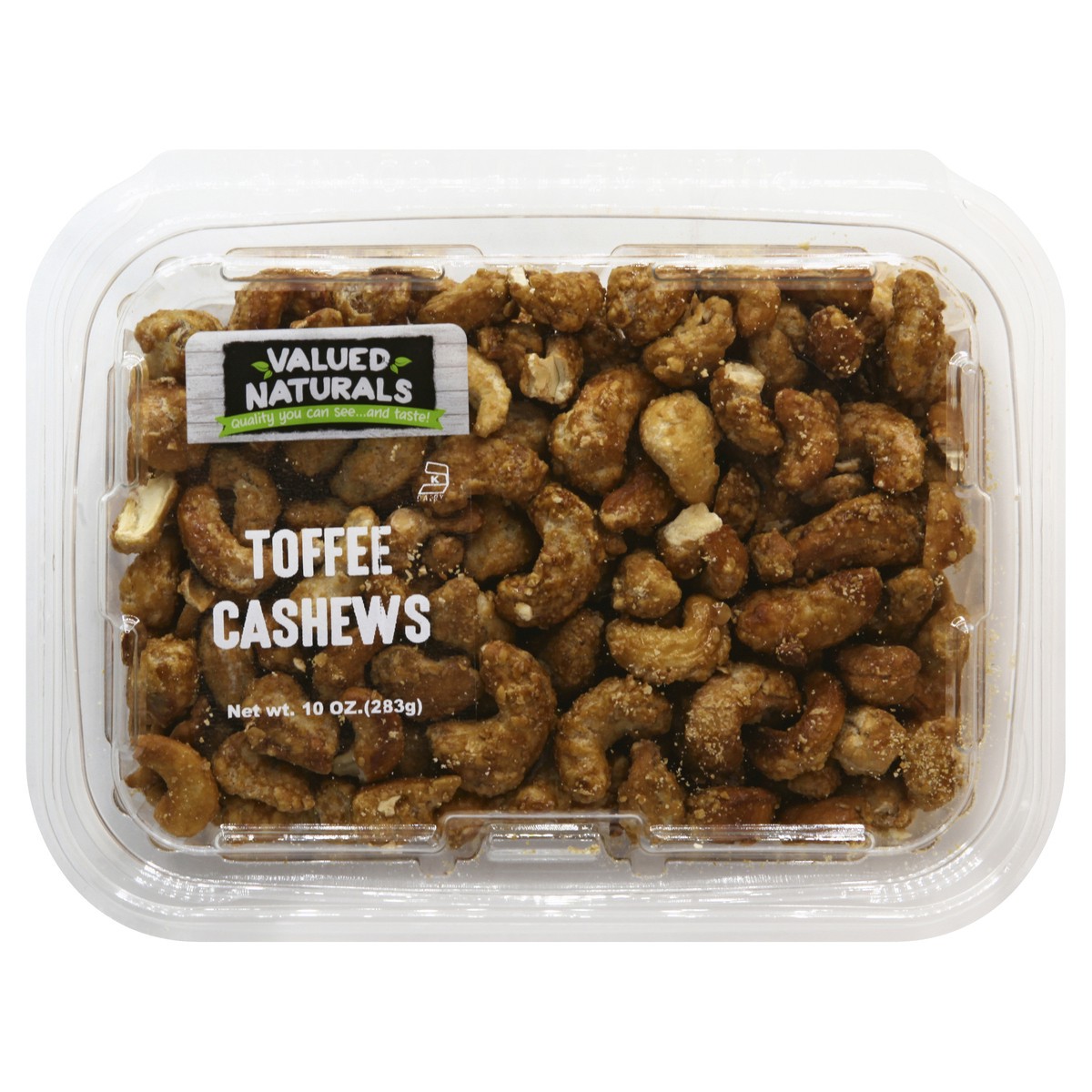 slide 3 of 4, Valued Naturals Toffee Cashews, 9 oz