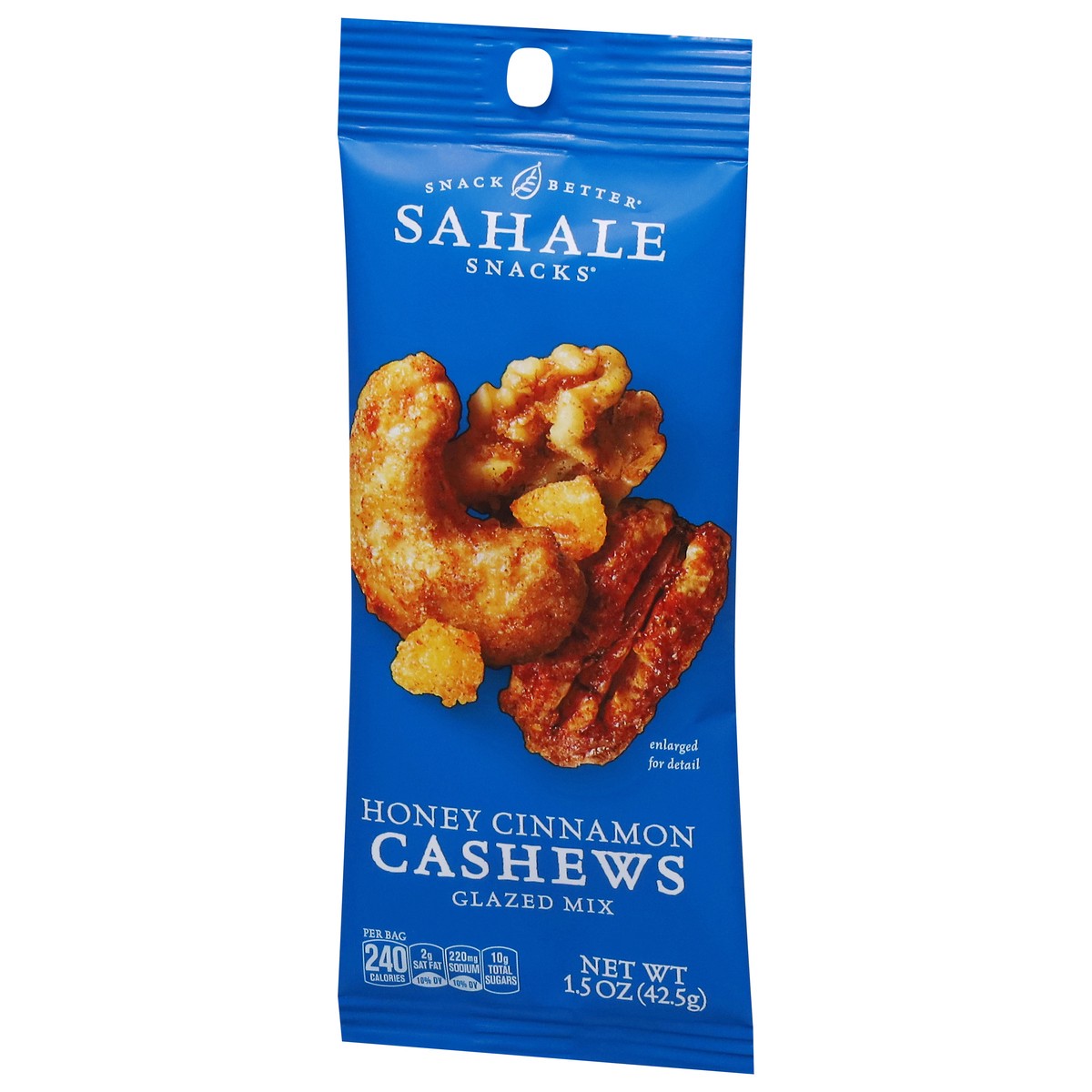 slide 3 of 4, Sahale Snacks Honey Cinnamon Cashews Glazed Mix 1.5 oz, 1 ct