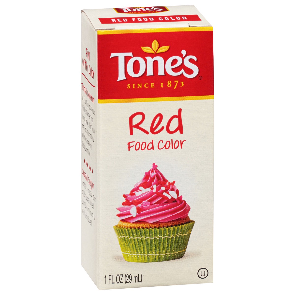 slide 2 of 8, Tone's Red Food Color, 1 fl oz, 1 fl oz