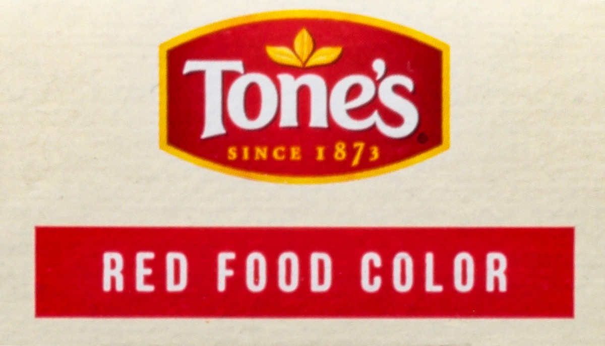 slide 8 of 8, Tone's Red Food Color, 1 fl oz, 1 fl oz