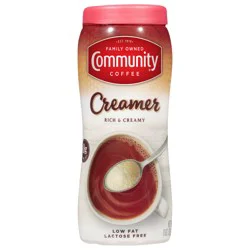 Community Coffee Creamer, Low Fat, Lactose Free