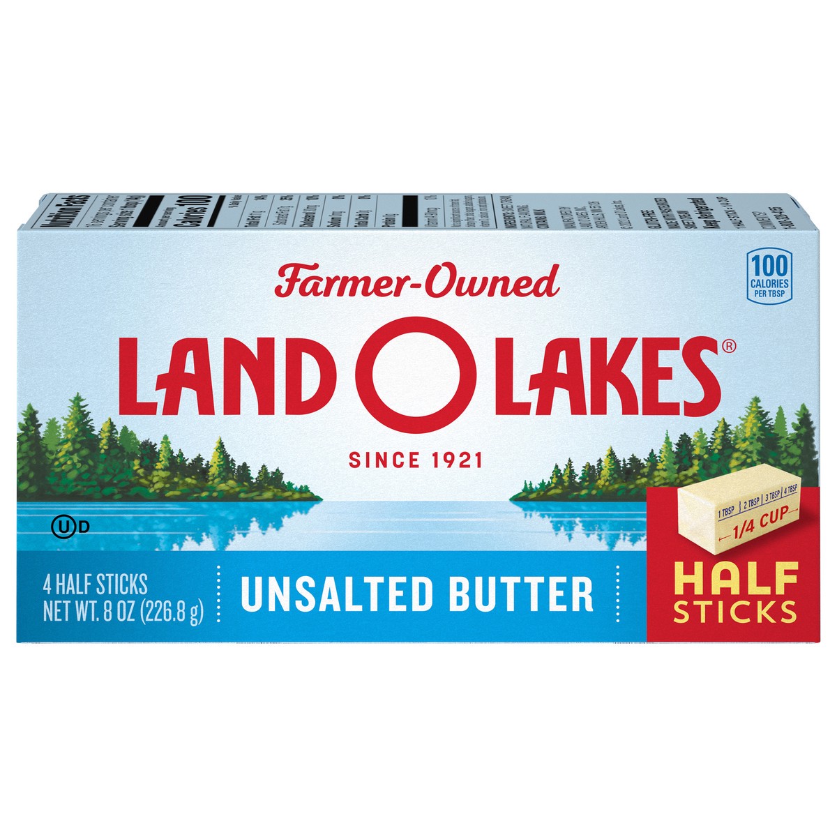 slide 2 of 14, Land O'Lakes Unsalted Butter, 8 oz