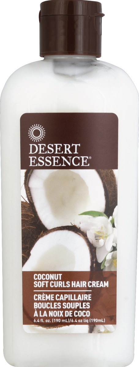 slide 2 of 3, Desert Essence Coconut Soft Curls Hair Cream - 6.4 Oz, 6.4 oz