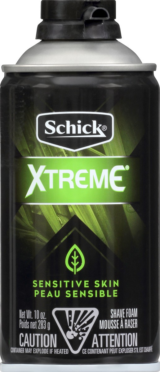 slide 3 of 12, Schick Xtreme Shave Foam 10 oz, 10 oz