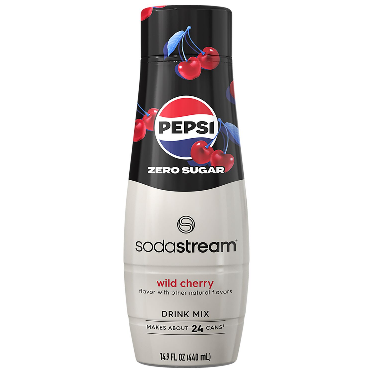 slide 1 of 1, SODA STREAM SodaStream Pepsi Wild Cherry Zero Flavor, 1 ct
