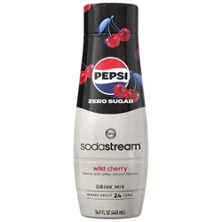 SodaStream Pepsi Wild Cherry Zero Flavor