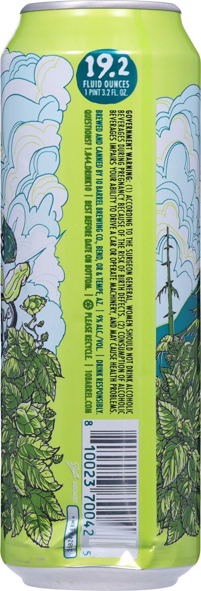 slide 6 of 9, 10 Barrel Brewing Co. Double IPA All Ways Down Hopburst Beer 19.2 fl oz, 19.20 fl oz