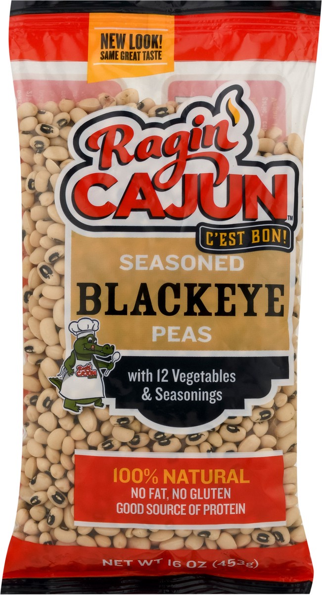 slide 6 of 9, Ragin' Cajun Seasoned Blackeye Peas 16 oz, 16 oz