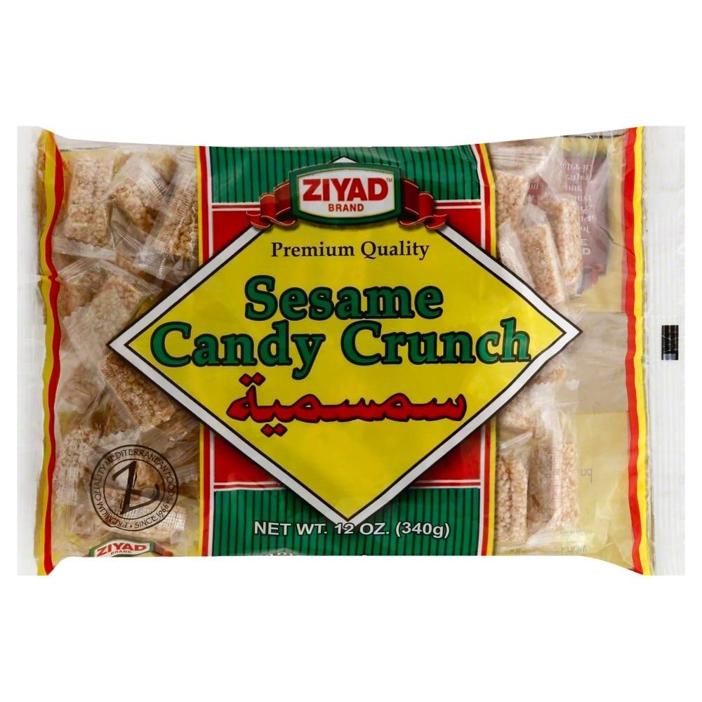 slide 1 of 1, Ziyad Sesame Candy Crunch, 12 oz