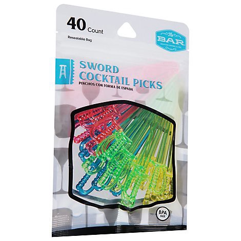 slide 1 of 1, Sword Cocktail Picks - EA, 1 ct