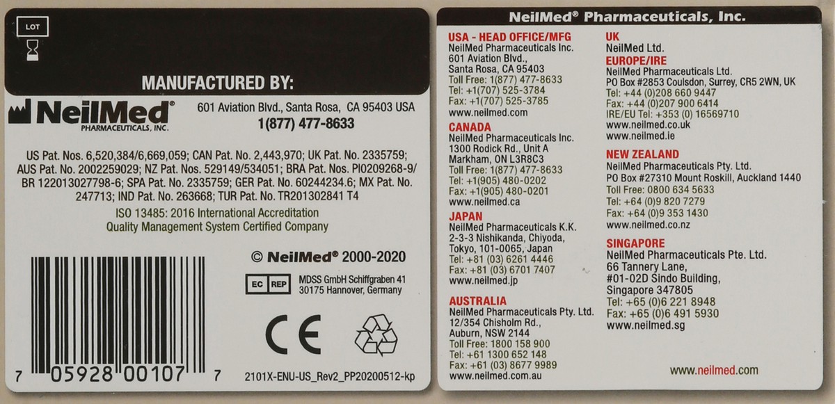 slide 6 of 8, NeilMed Sinus Rinse Xylitol Kit with Refill Packets, 1 ct