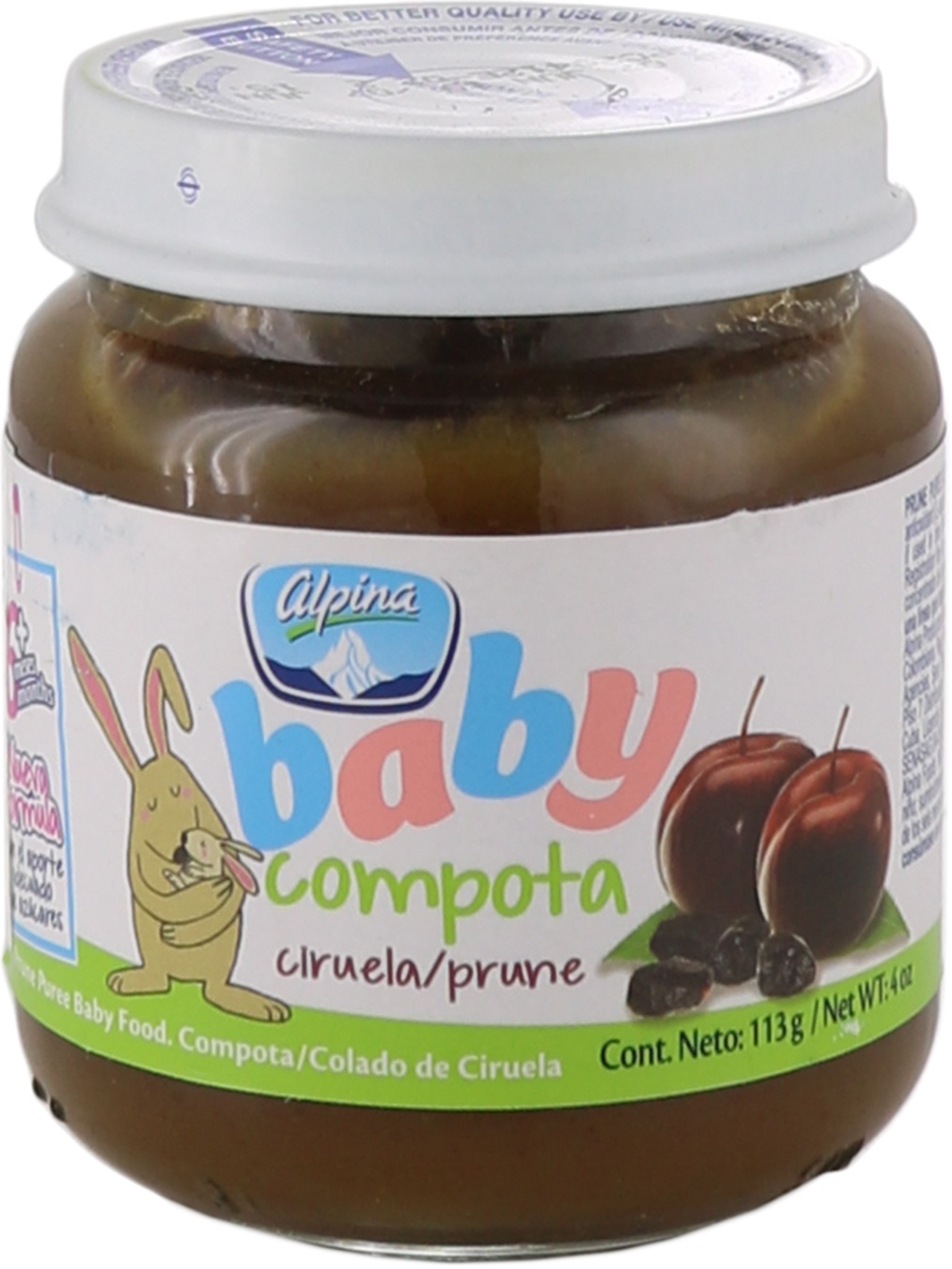 slide 1 of 1, Alpina Baby Food Prune, 1 ct