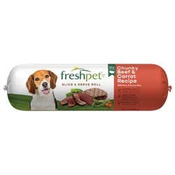 Freshpet Slice & Serve Chunky Beef Recipe Dog Food 1.5 lb