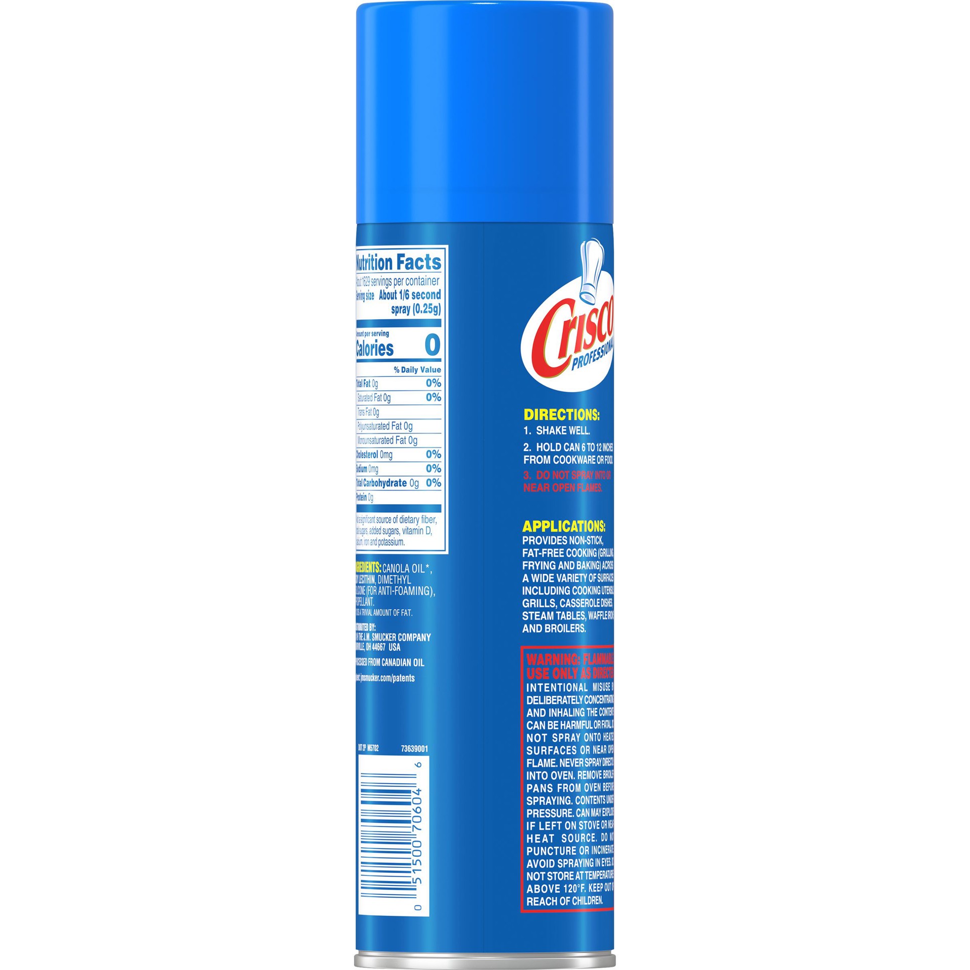 slide 3 of 5, Crisco Pan Release Anti-Stick Spray 17 oz, 17 oz