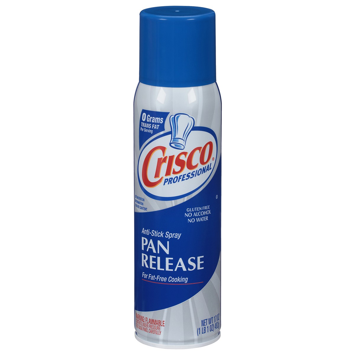 slide 1 of 5, Crisco Pan Release Anti-Stick Spray 17 oz, 17 oz