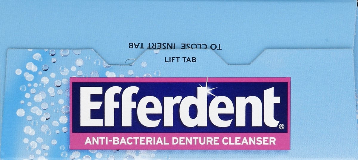 slide 2 of 4, Efferdent Denture Cleanser 40 ea, 40 ct