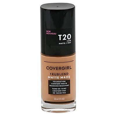 slide 1 of 1, Covergirl TruBlend Matte Made Liquid Makeup Soft Honey T20, 1 oz