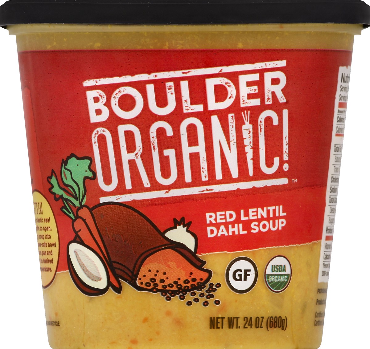 slide 5 of 6, Boulder Organic Foods Soup 24 oz, 24 oz