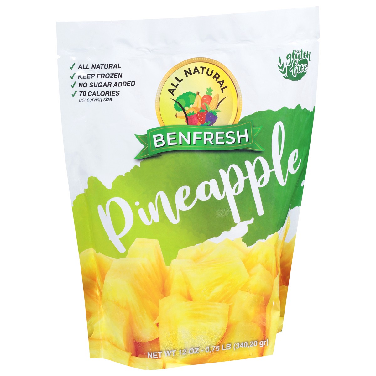 slide 3 of 9, Benfresh Pineapple Chunks, 0.7 lb