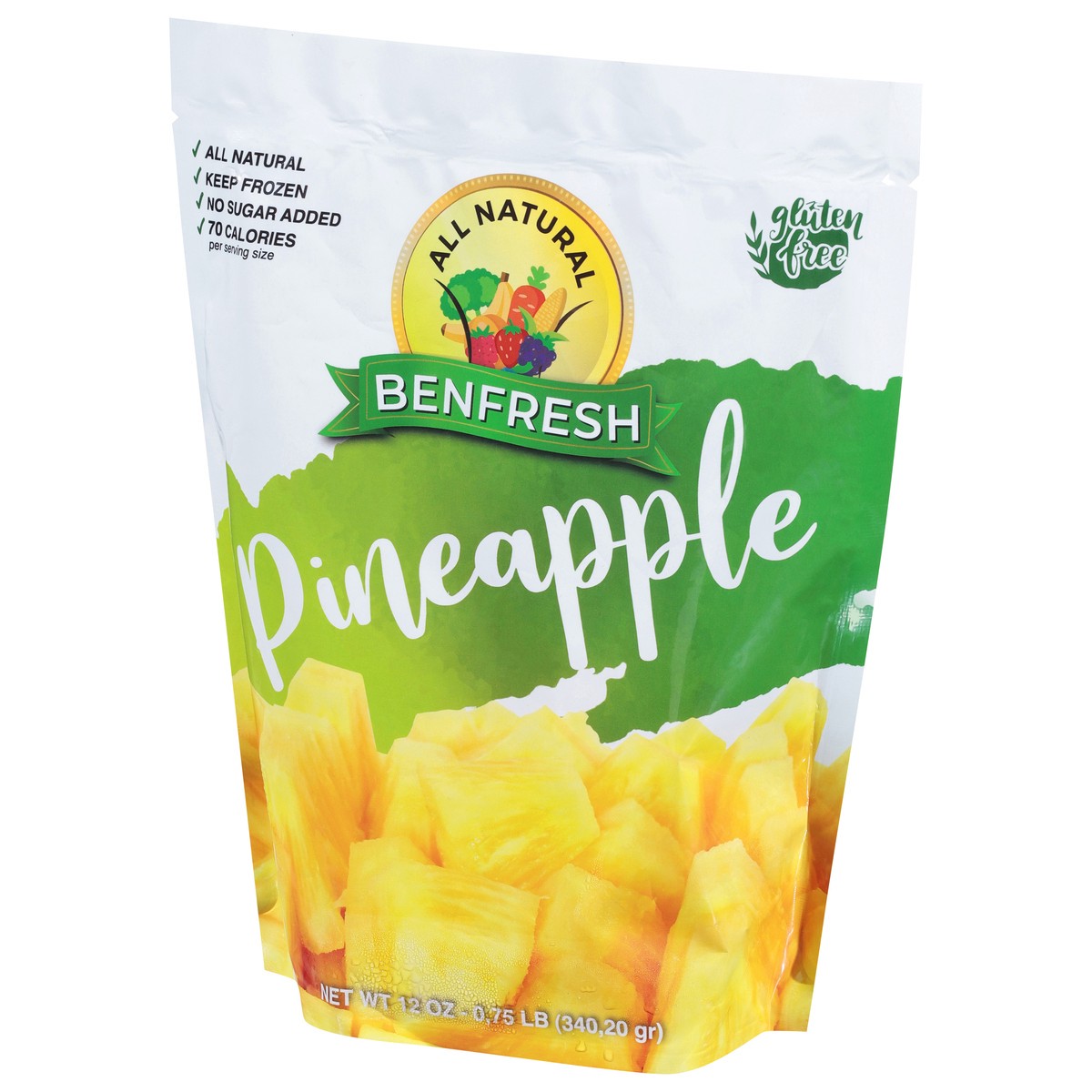 slide 2 of 9, Benfresh Pineapple Chunks, 0.7 lb