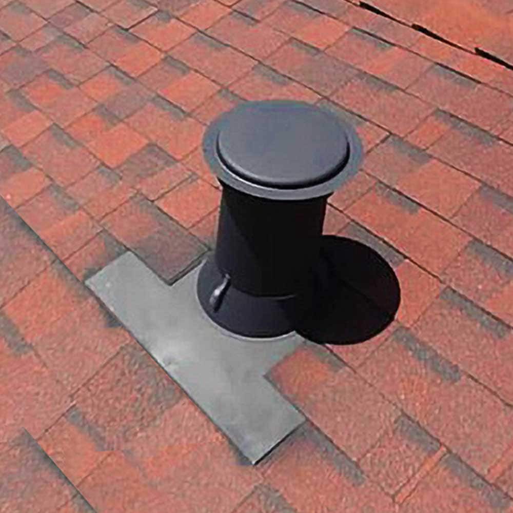 slide 3 of 6, Gibraltar Building Products 1/2-in to 4-in x 6-in Aluminum Vent and Pipe Flashing, 1 ct