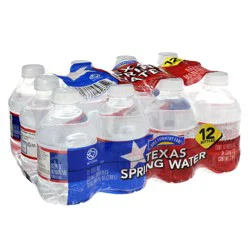 Hill Country Fare Natural Texas Spring Water 12-pk Bottles